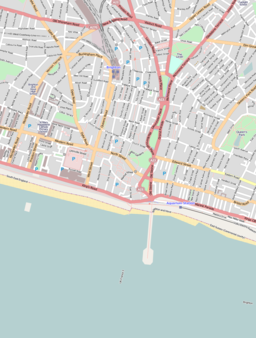 Location map Brighton central